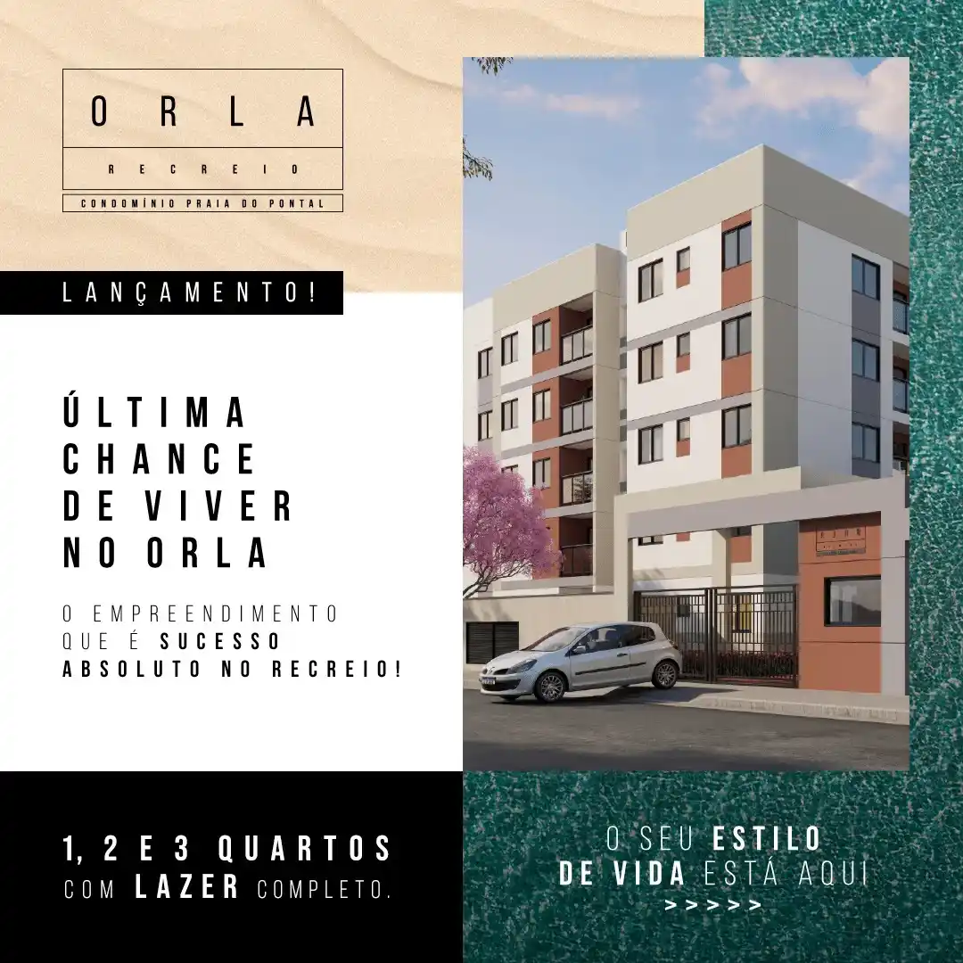 Orla Recreio Praia do Pontal